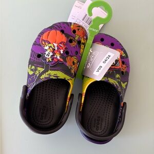 Brand new toddler Halloween crocs Disneyland
